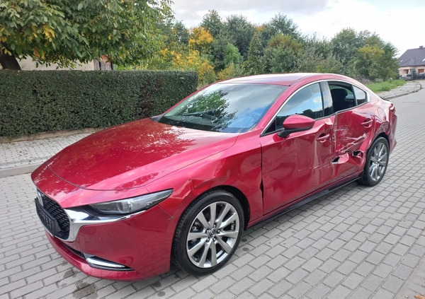 Mazda 3 cena 49999 przebieg: 20000, rok produkcji 2019 z Nysa małe 781